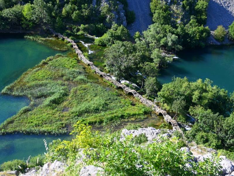 Most Kudin, Kanion rzeki Krupa i wodospady – chorwacka perła Velebitu